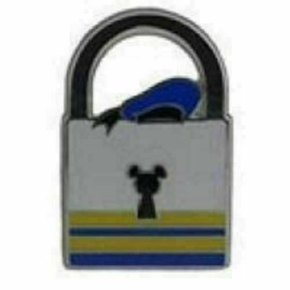 Disney Pin Donald Duck Mickey Mouse Icon Keyhole 97132 PWP Lock Collection